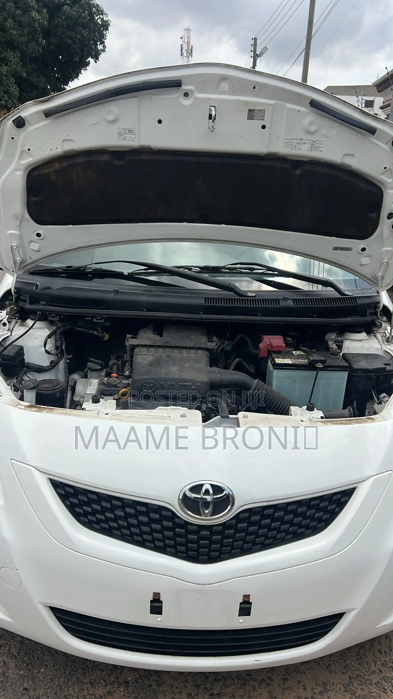 Toyota Belta 2011 White