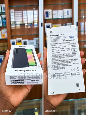 New Samsung Galaxy A56 256 GB Black