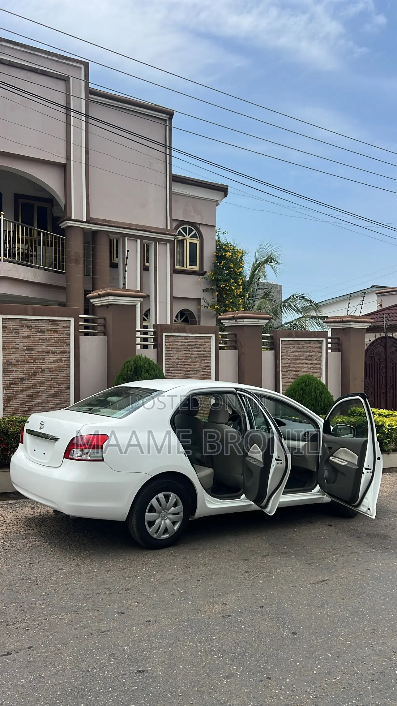 Toyota Belta 2011 White