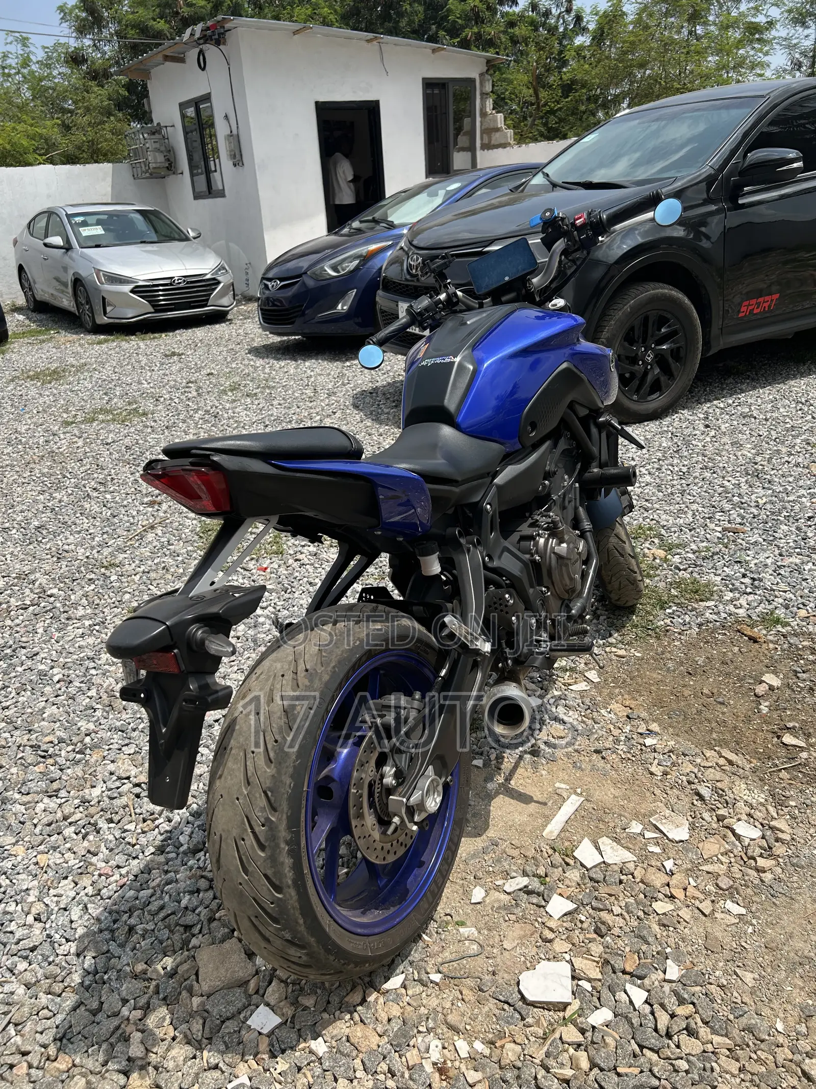Yamaha MT-07 2024 Blue