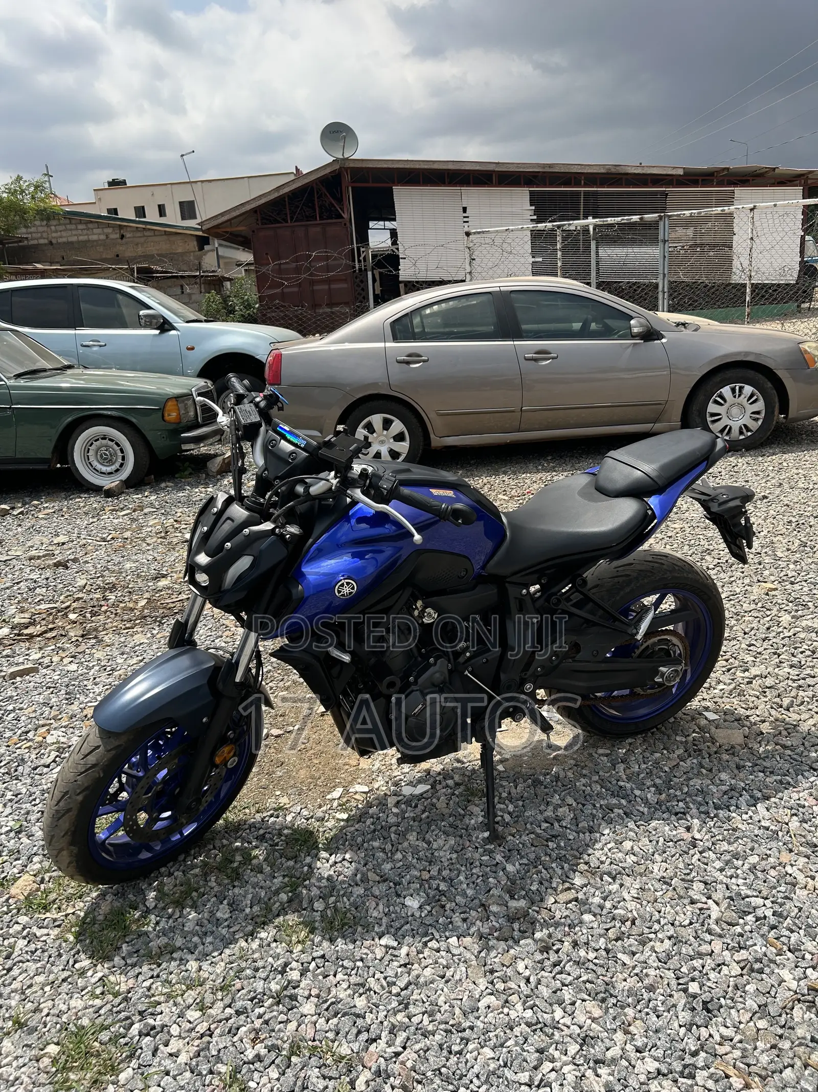 Yamaha MT-07 2024 Blue