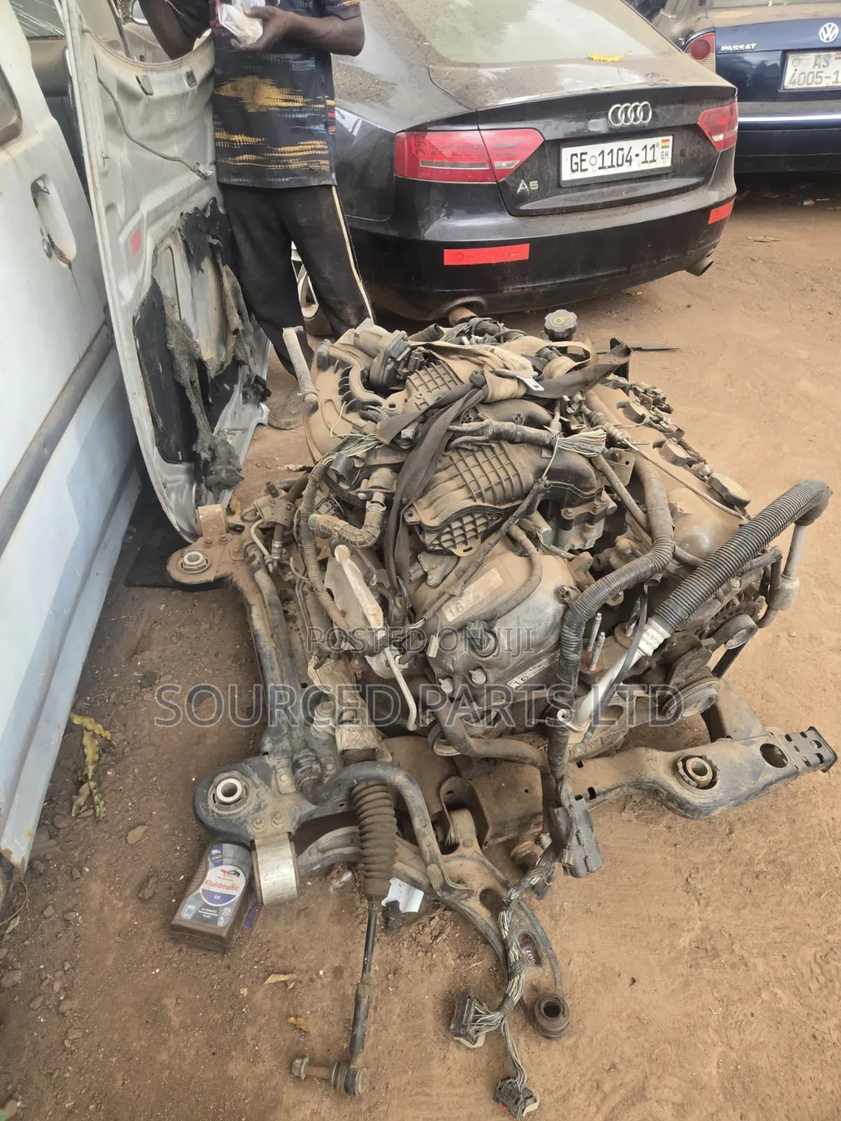 2010-13 Ford Flex Engine With Gearbox