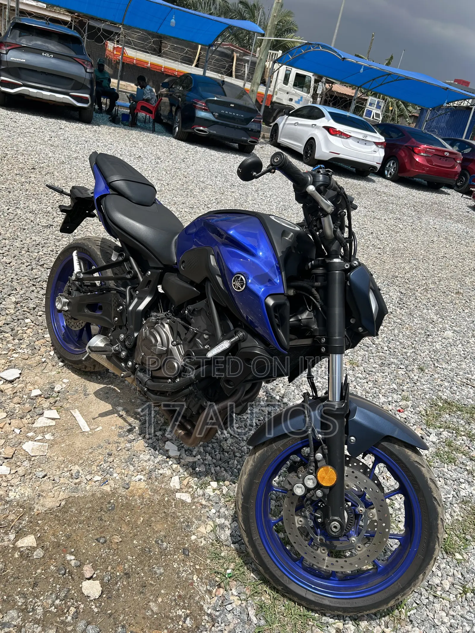 Yamaha MT-07 2024 Blue
