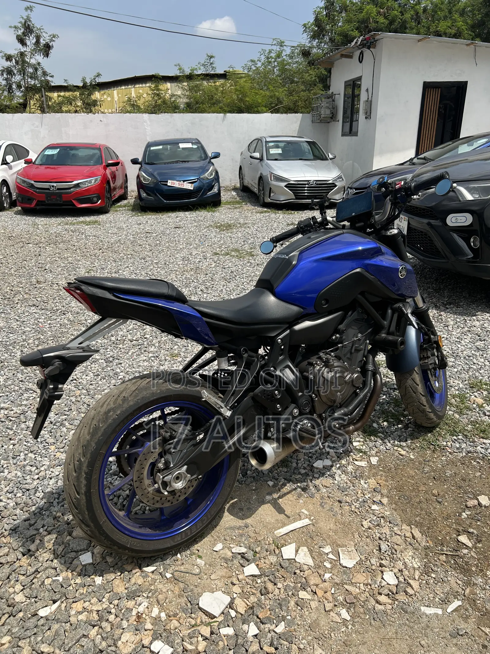 Yamaha MT-07 2024 Blue