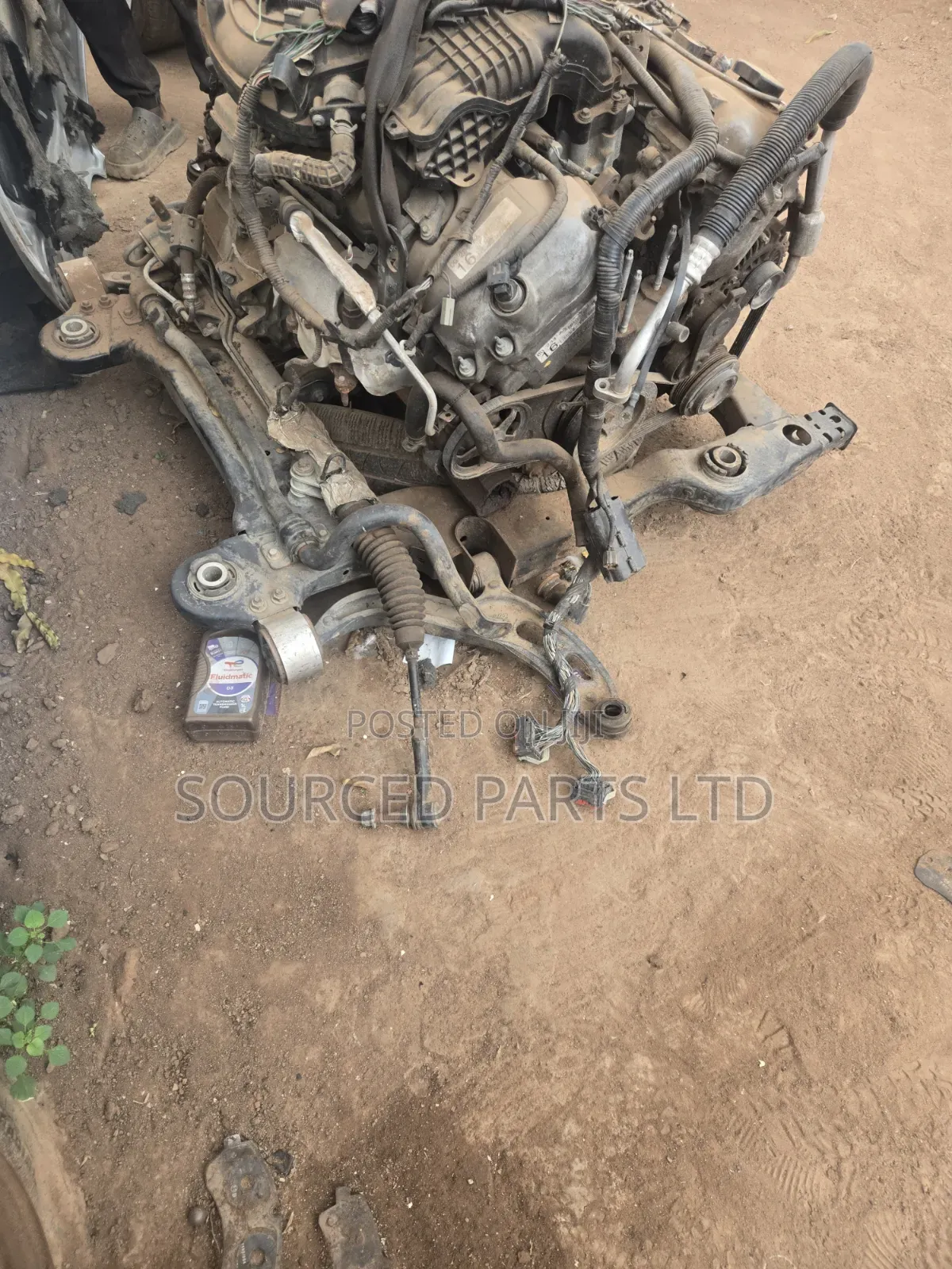 2010-13 Ford Flex Engine With Gearbox