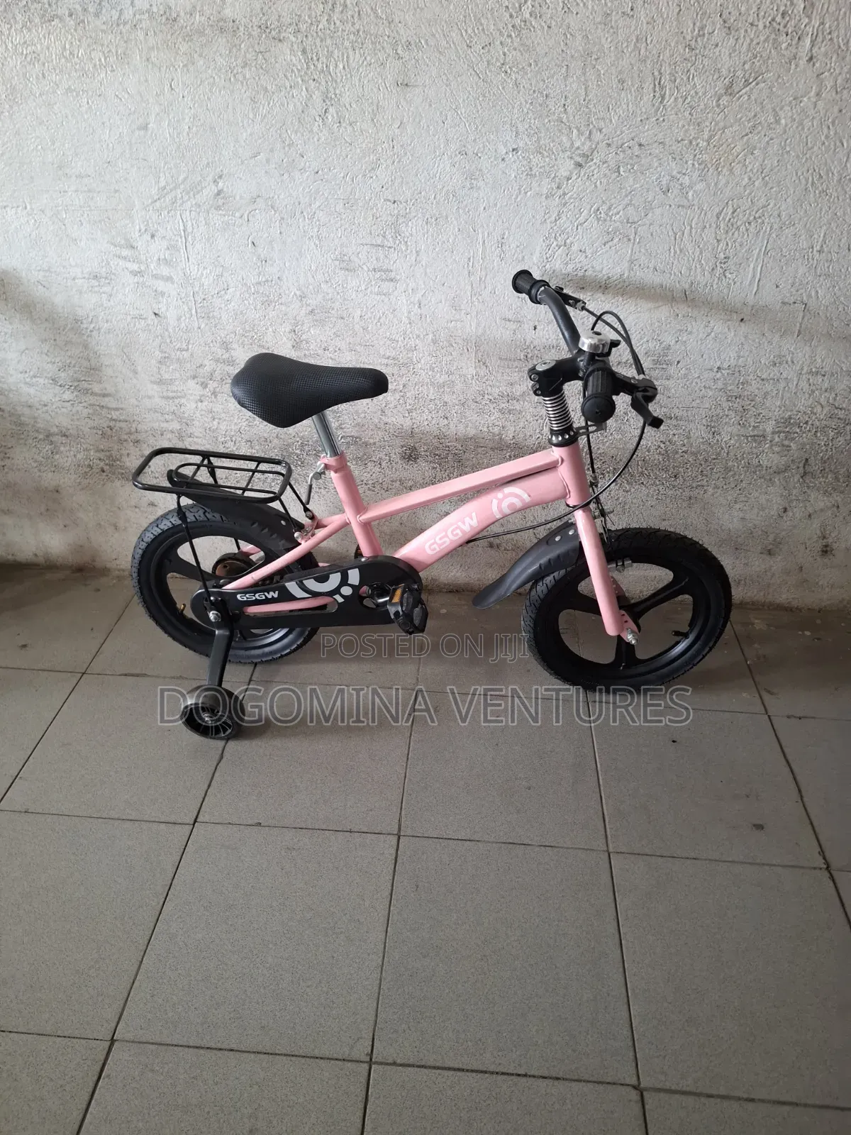 Pink 14inch Alloy Bicycle