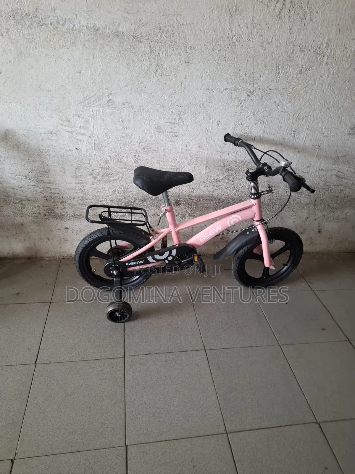 Pink 14inch Alloy Bicycle