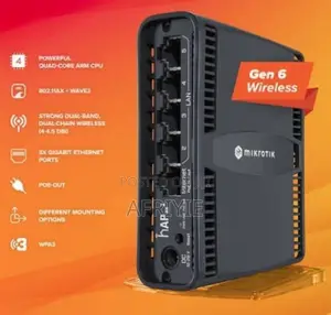 MikroTik hAP Ax2 WiFi 6 Router