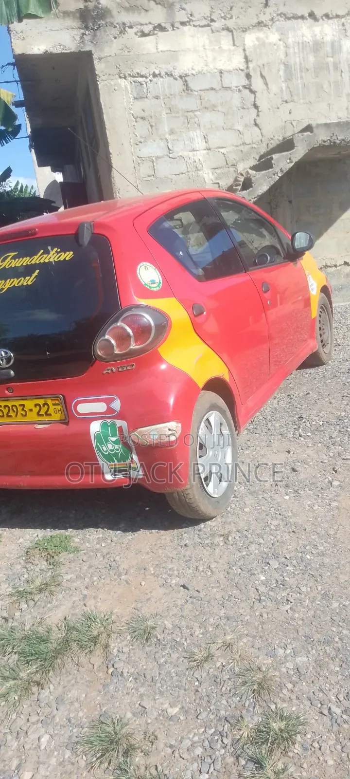 Toyota Aygo 2014 Red