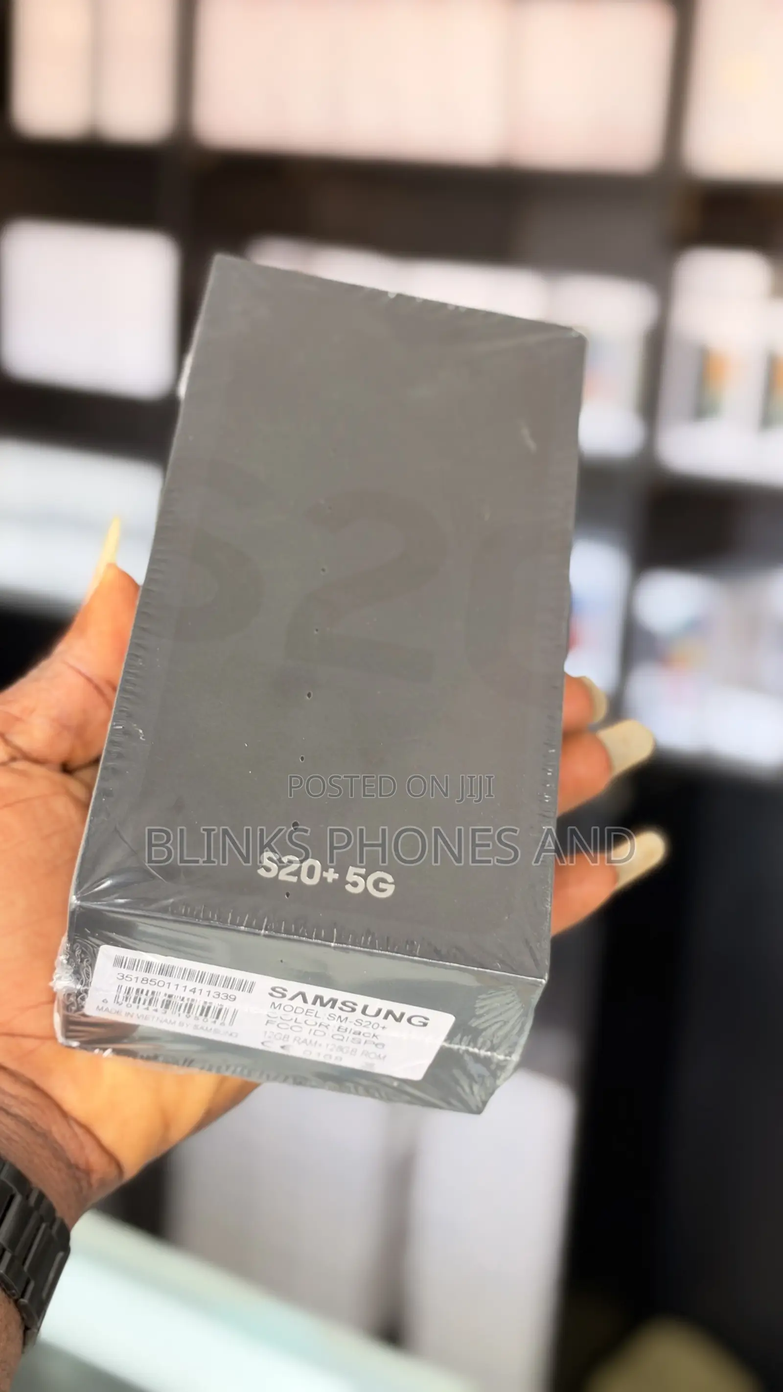 New Samsung Galaxy S20+ 5G 128 GB Black