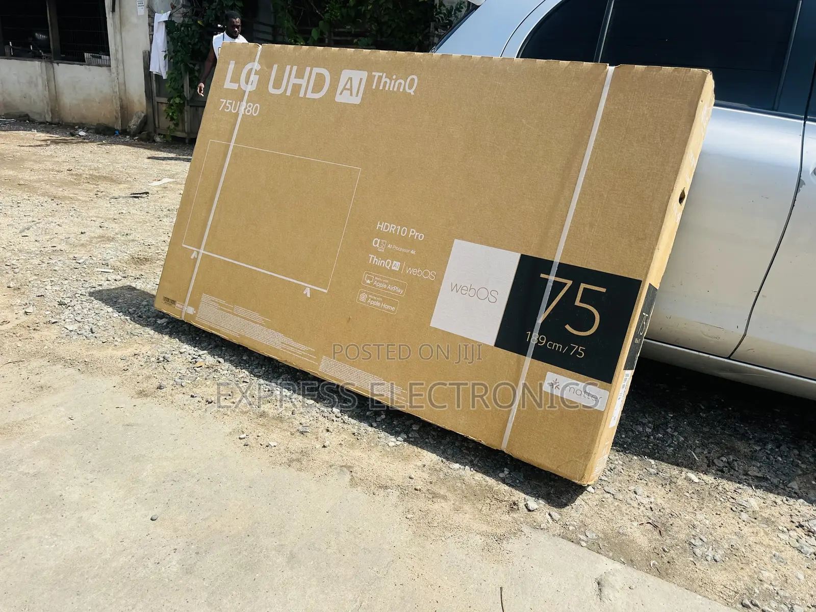 High Quality LG UHD UR80 75 Inch 4K Smart TV, 2023 75UR80006LJ