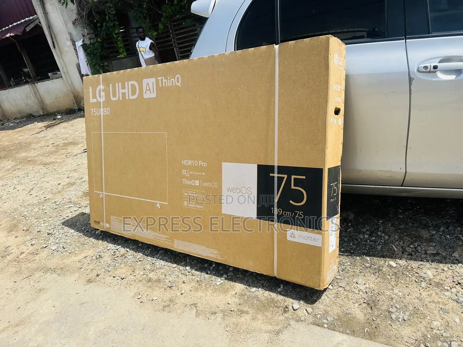 High Quality LG UHD UR80 75 Inch 4K Smart TV, 2023 75UR80006LJ