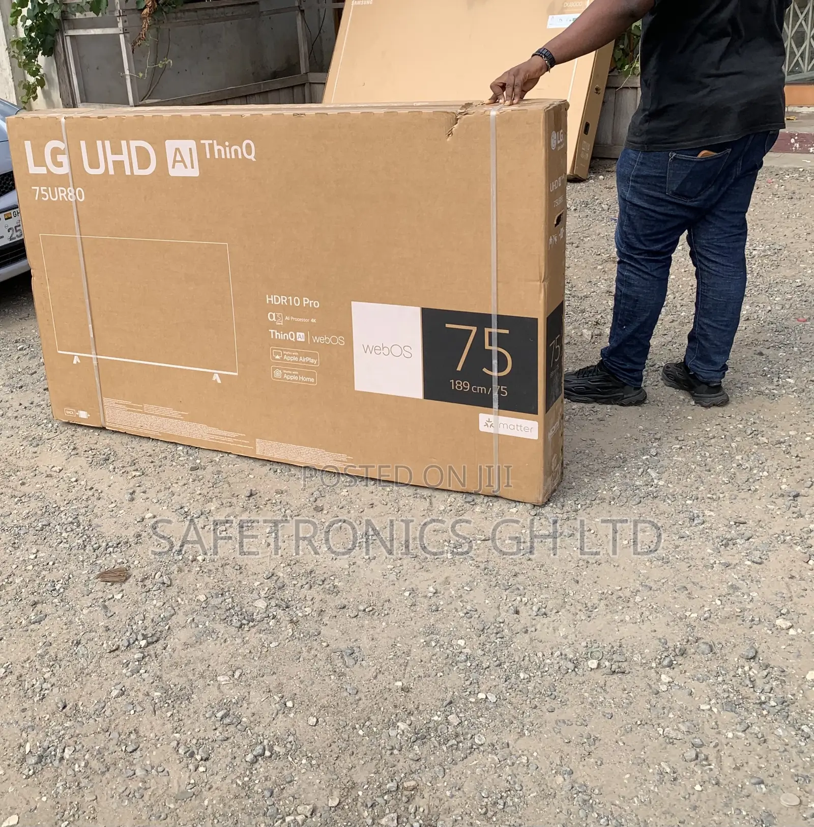 Premium Sleek 4K 75 Inch Smart LG Uhd Android Led 75UR80 TV