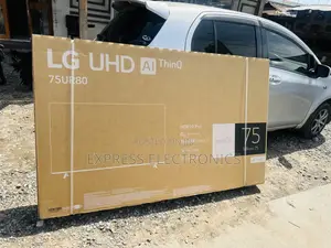 Quality Sleek Slim LG UHD UR80 75 Inch 4K Smart TV, 2023 75UR80006LJ