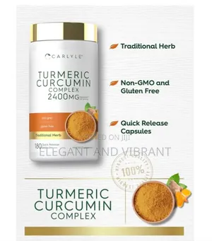 Turmeric Cuircumin Complex,2400mg , 180 Soft Release Capsules