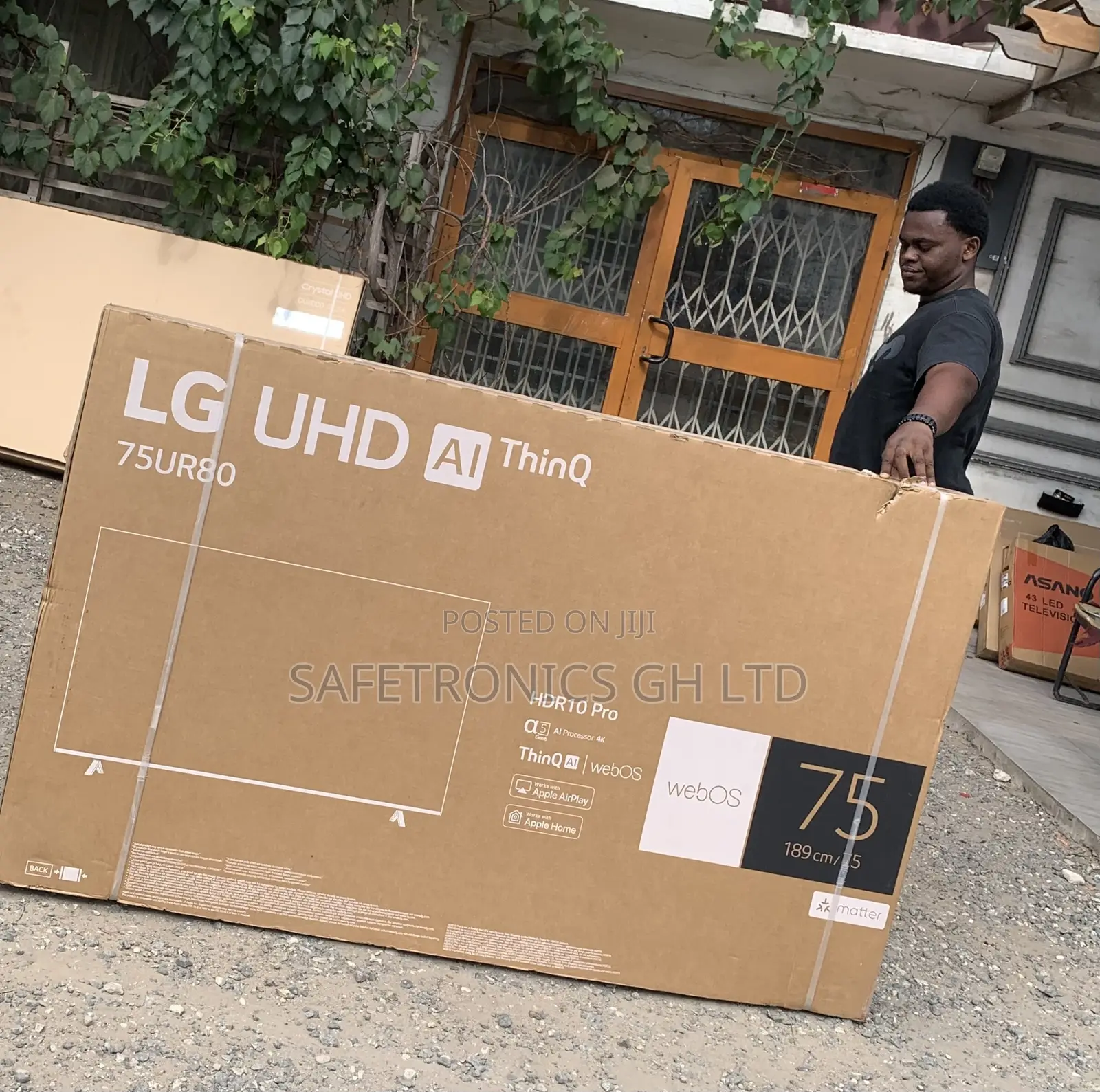 Exclusive 75UR80 4K LED Smart Android LG 75 Inch TV