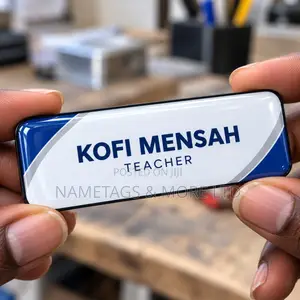 Branded Domed Name Badges With Name & Title