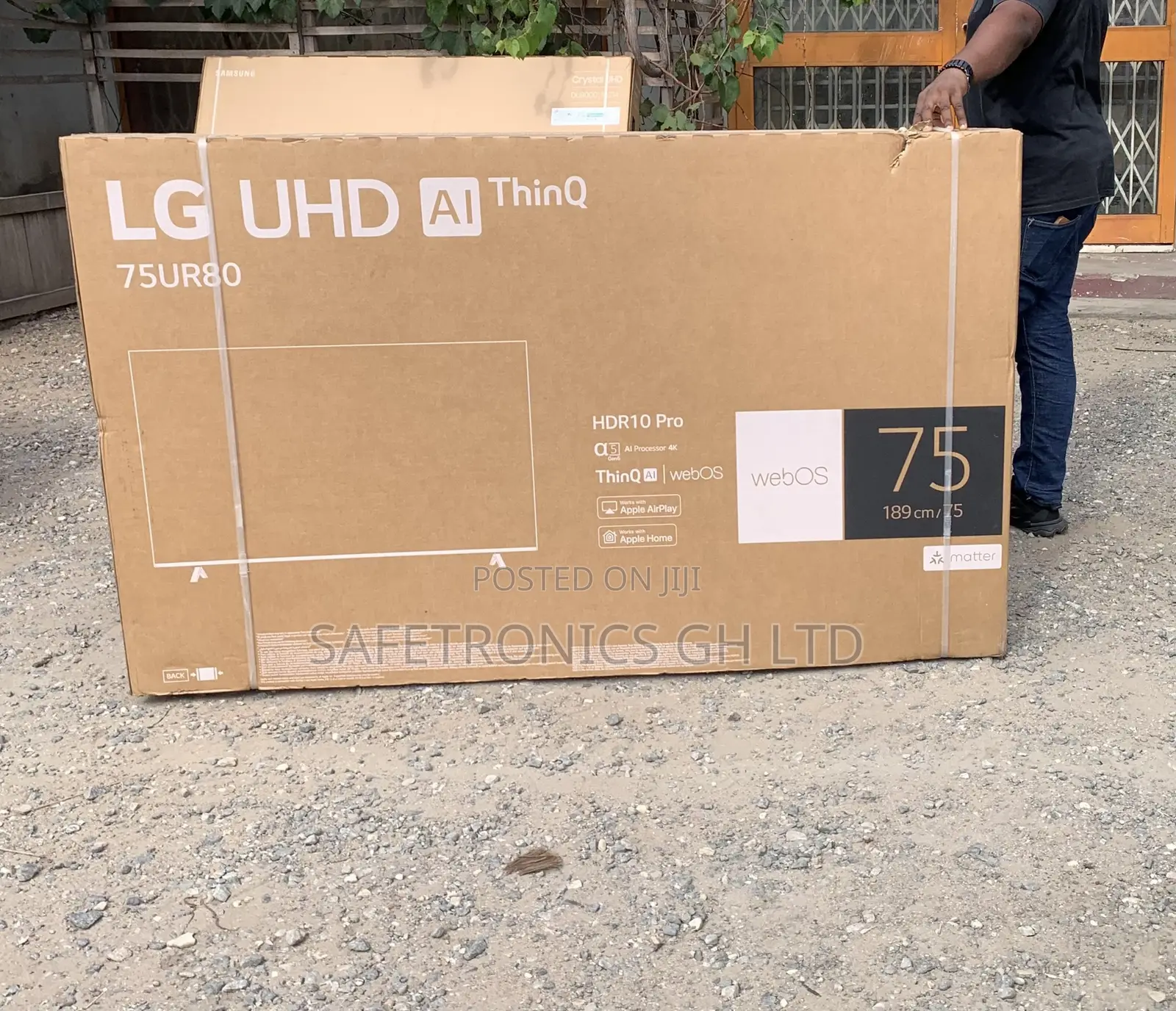 75ur80 Smart Frameless 4k Led Uhd LG Android TV
