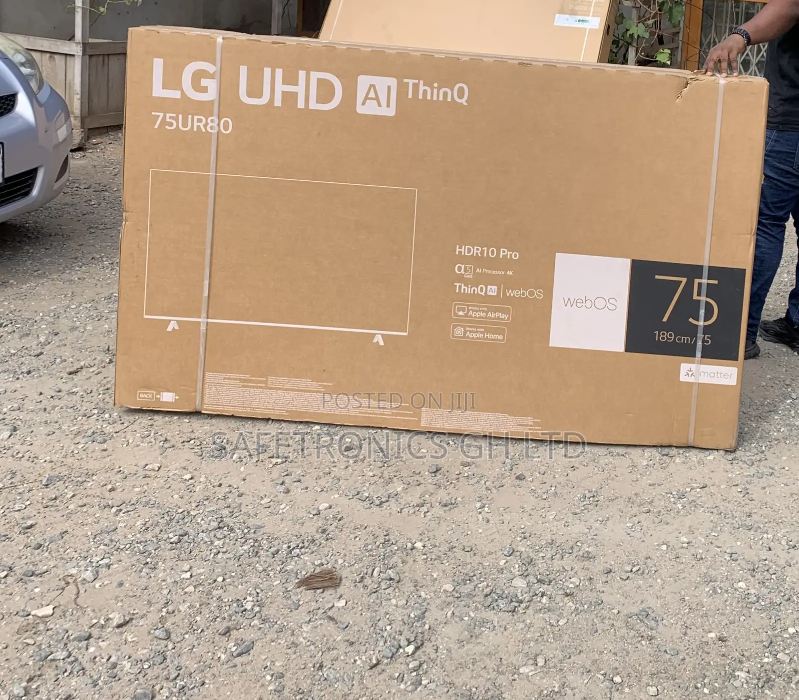 75ur80 Smart Frameless 4k Led Uhd LG Android TV