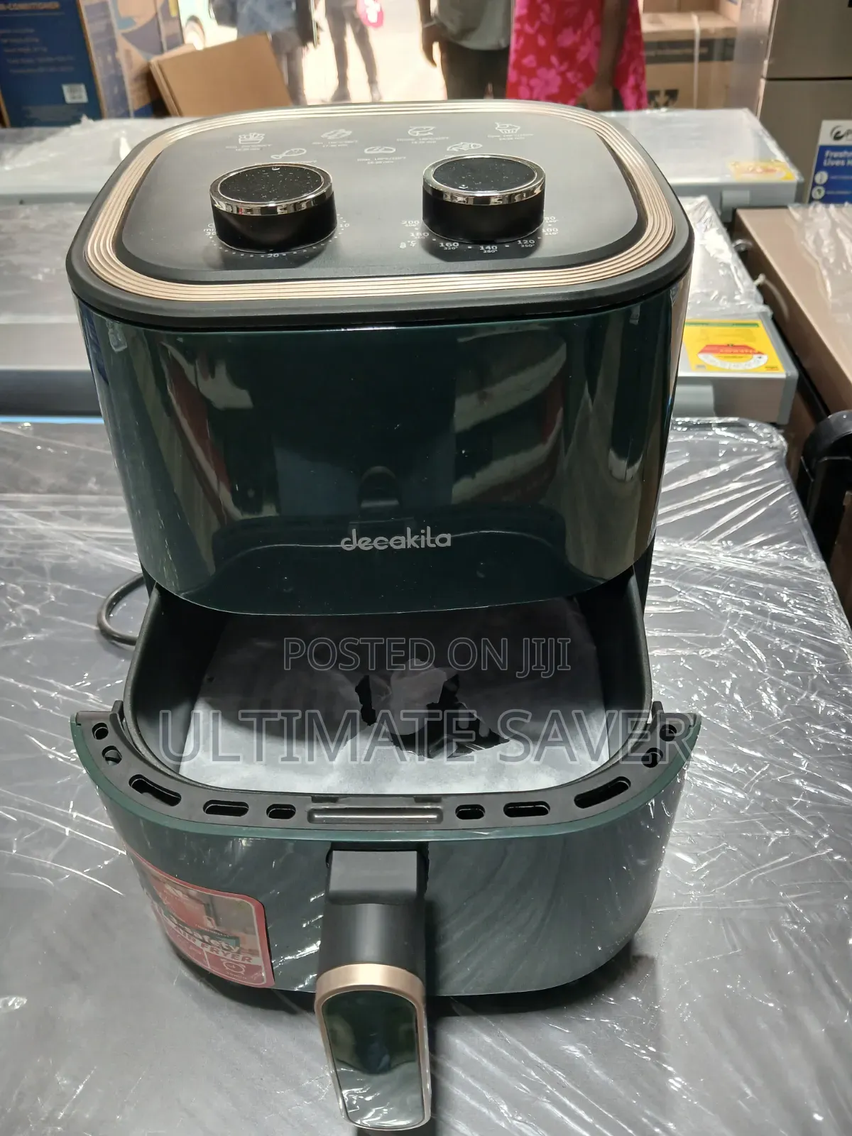 3.5L Air Fryer Green