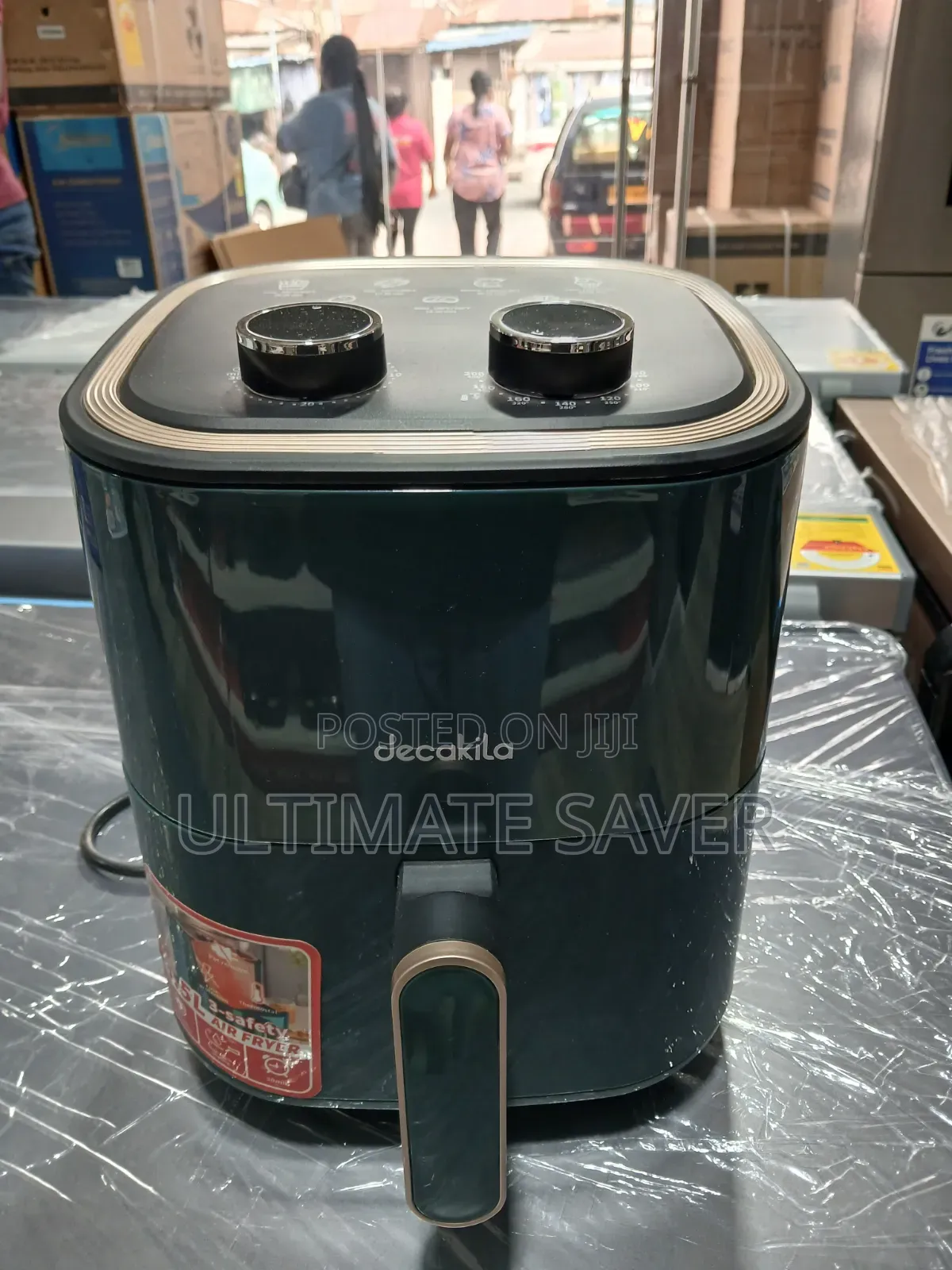 3.5L Air Fryer Green