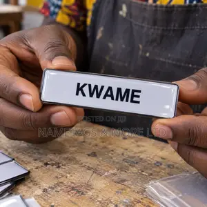 Simple First-Name Domed Badges for Staff & Events