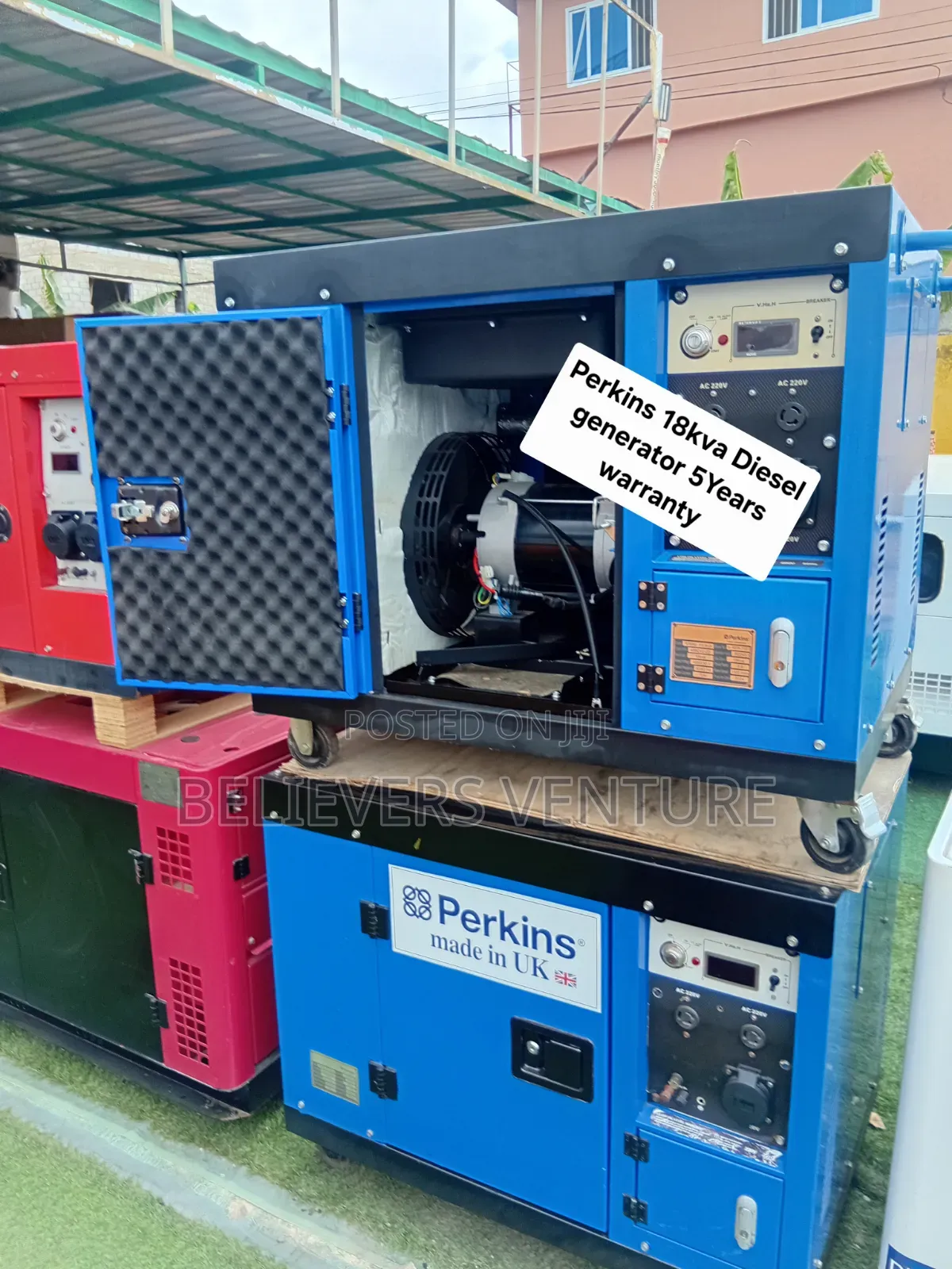 Perkins 18kVA Generator – Dependable Diesel Power for You