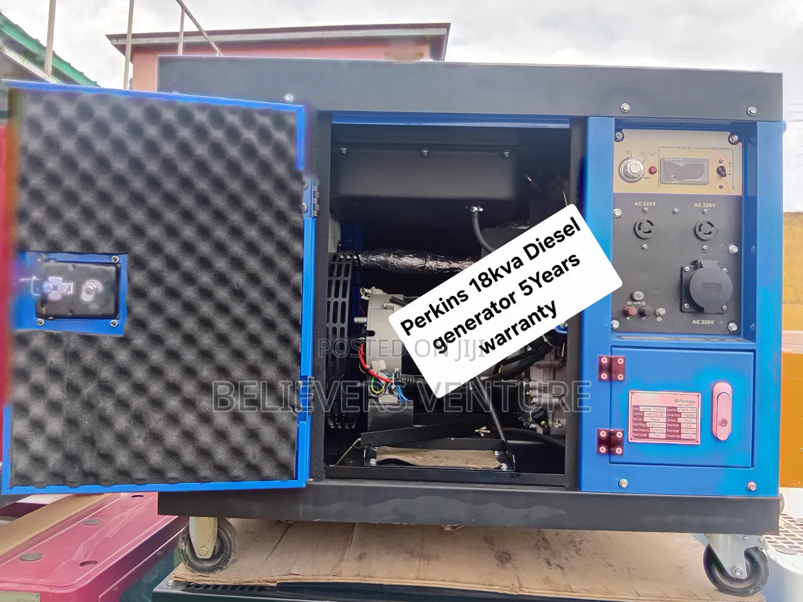 Perkins Diesel Generator 18kVA – Your Perfect Backup Power Solution