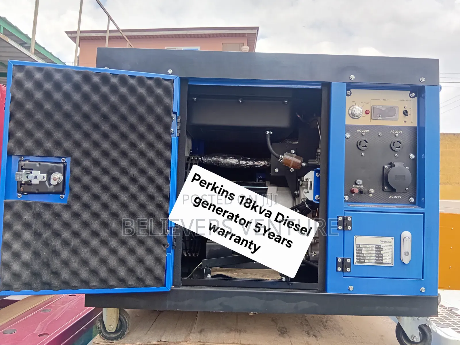 Perkins Diesel Generator 18kVA – Your Perfect Backup Power Solution