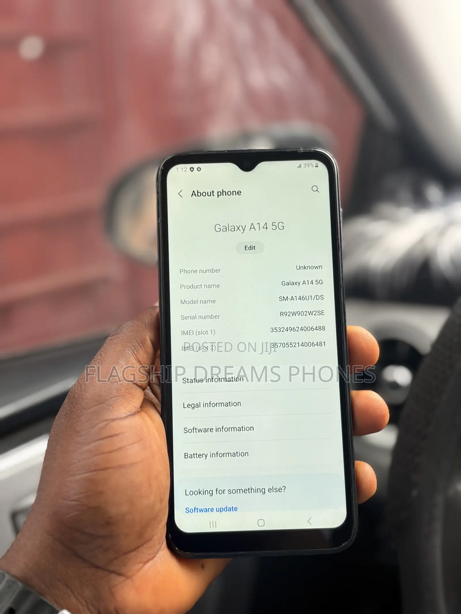 Samsung Galaxy A14 5G 64 GB Black