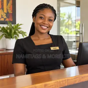 Hotel & Reception Staff Name Tags