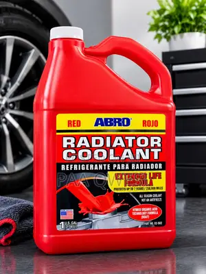 Original ABRO Red Radiator Coolant 1 Gallon – High Quality