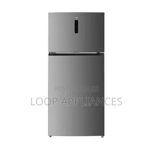 New TCL 635L Two-Door Stainless Steel Refrigerator P826TMG