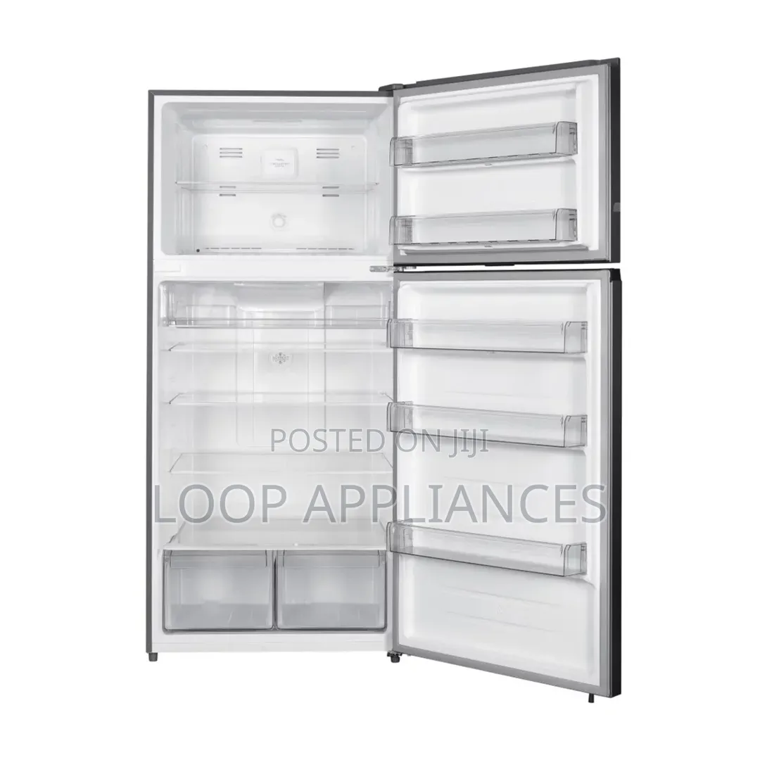 New TCL 635L Two-Door Stainless Steel Refrigerator P826TMG