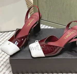 Channel Sling Back Heel