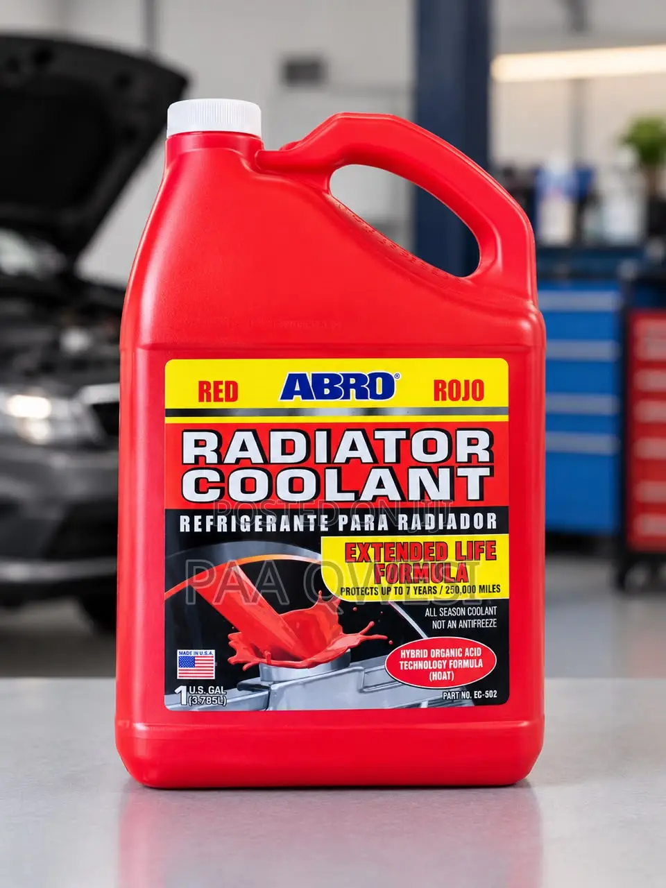 ABRO Original Red Coolant 3.785L – Premium Quality