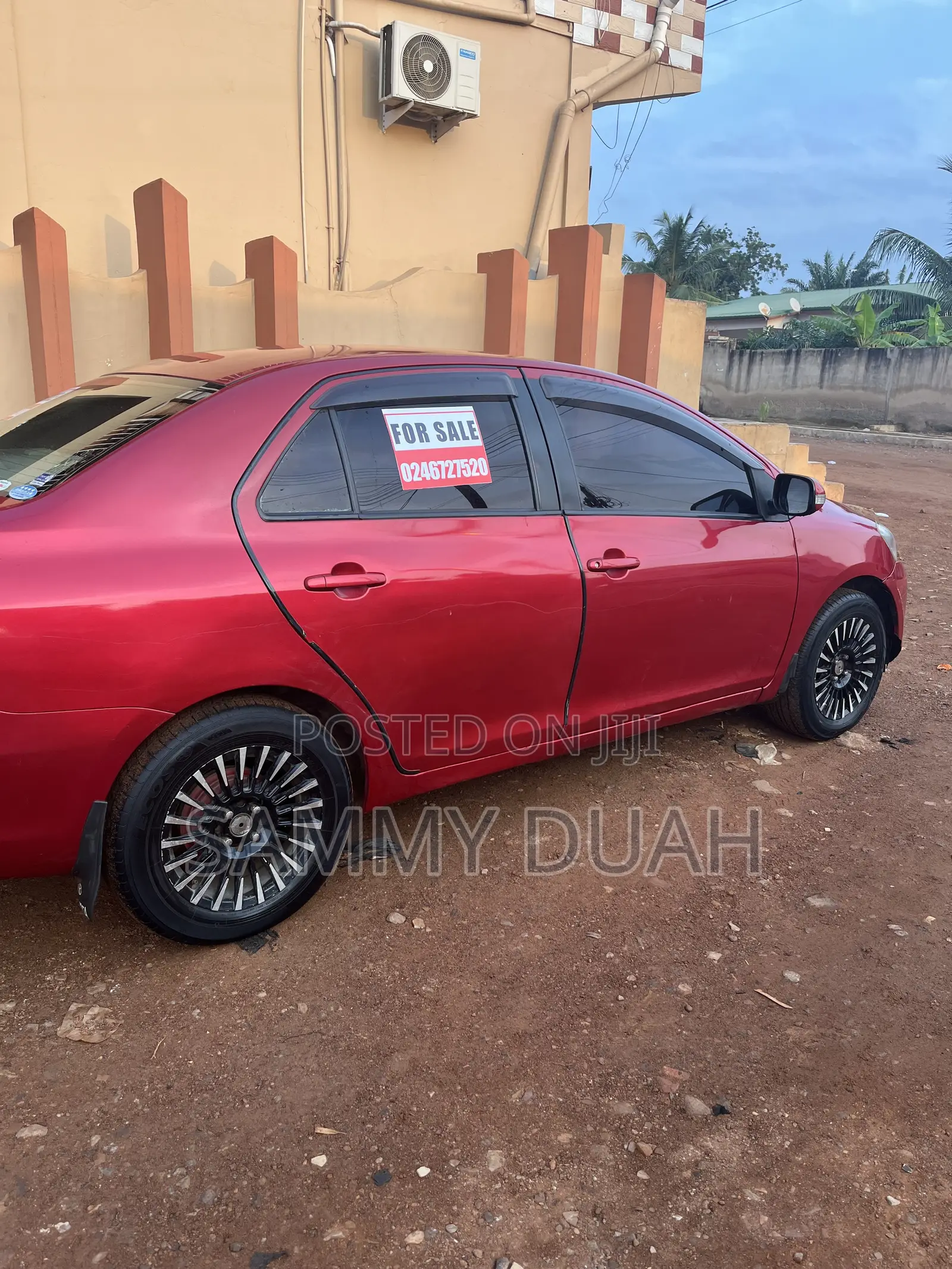 Toyota Belta 2009 Red