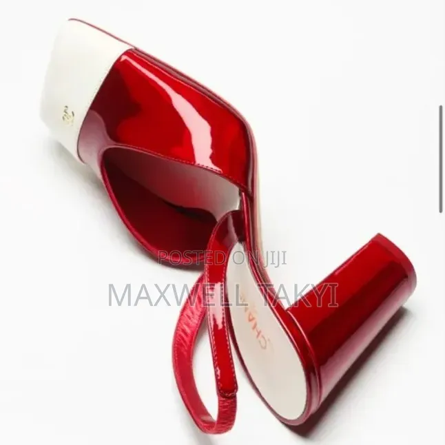 Channel Sling Back Heel