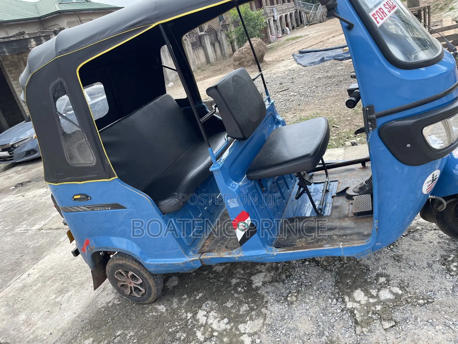 TVS King Deluxe Plus iTouch Start 2025 Blue