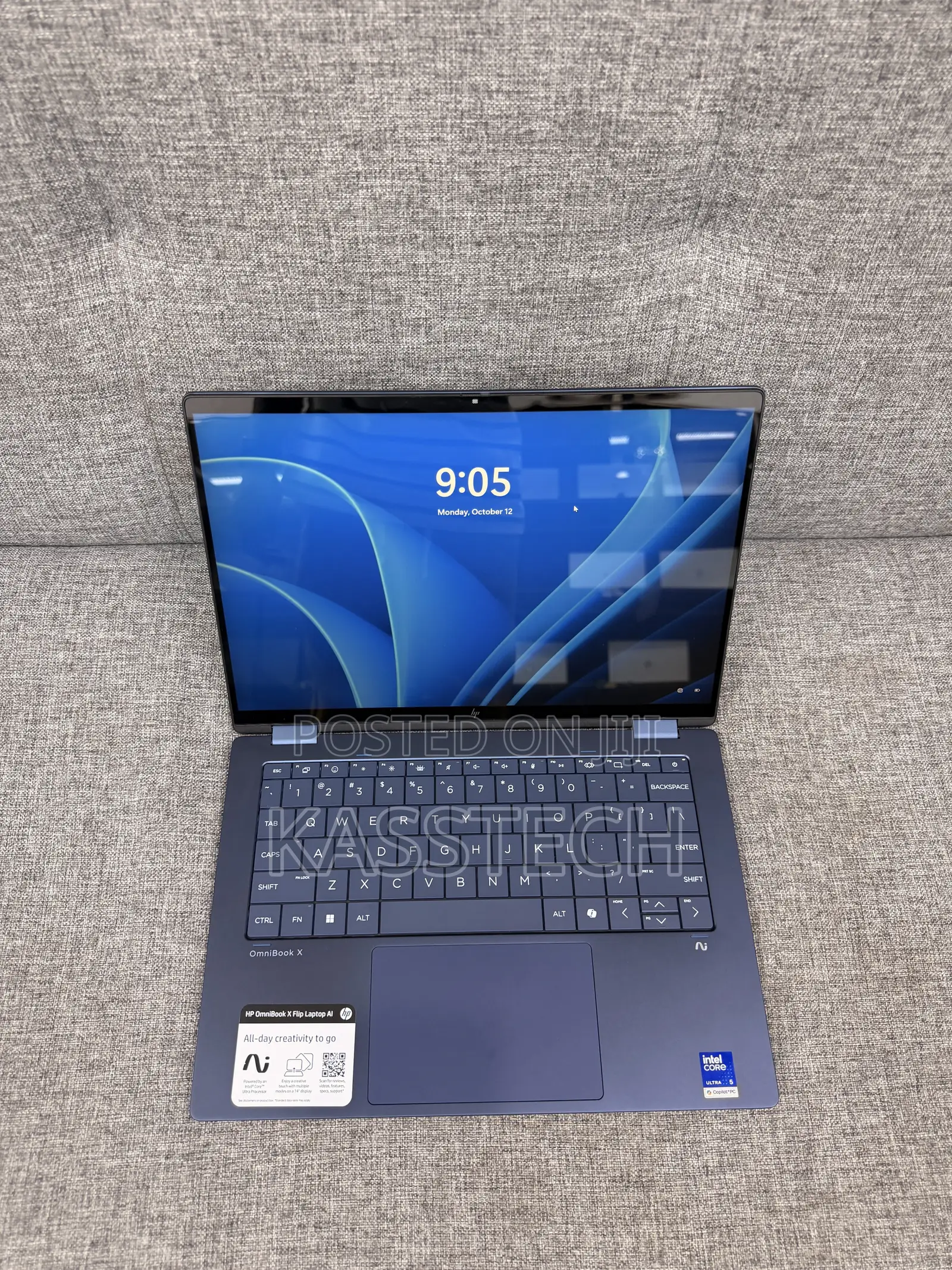 New Laptop HP OmniBook X Flip 16" 16GB Intel Core Ultra 5 SSD 512GB