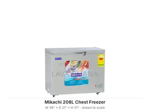 Mikachi 208L Chest Freezer MIK-258CF