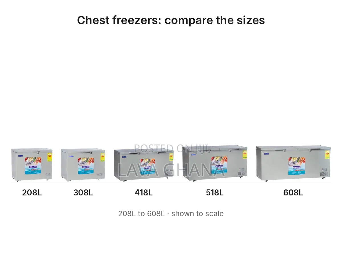 Mikachi 208L Chest Freezer MIK-258CF