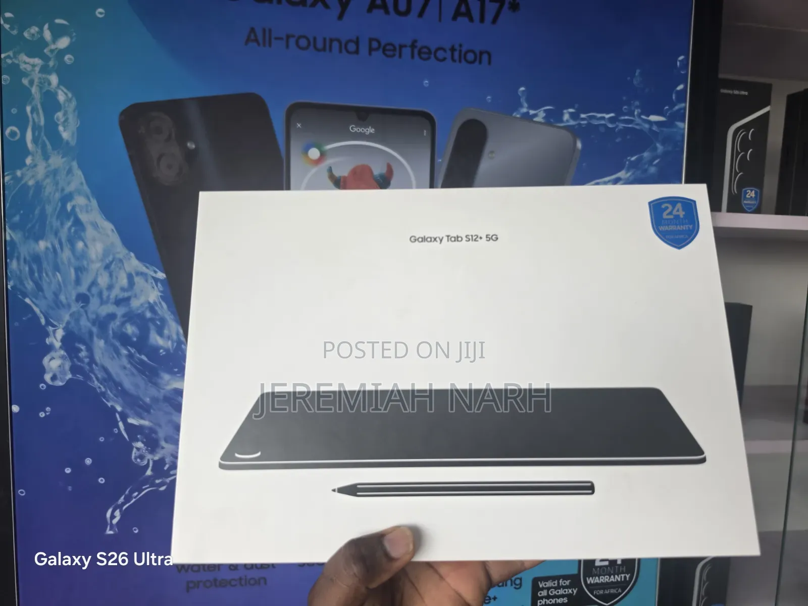 New Samsung Galaxy Tab S12+ 256 GB Black