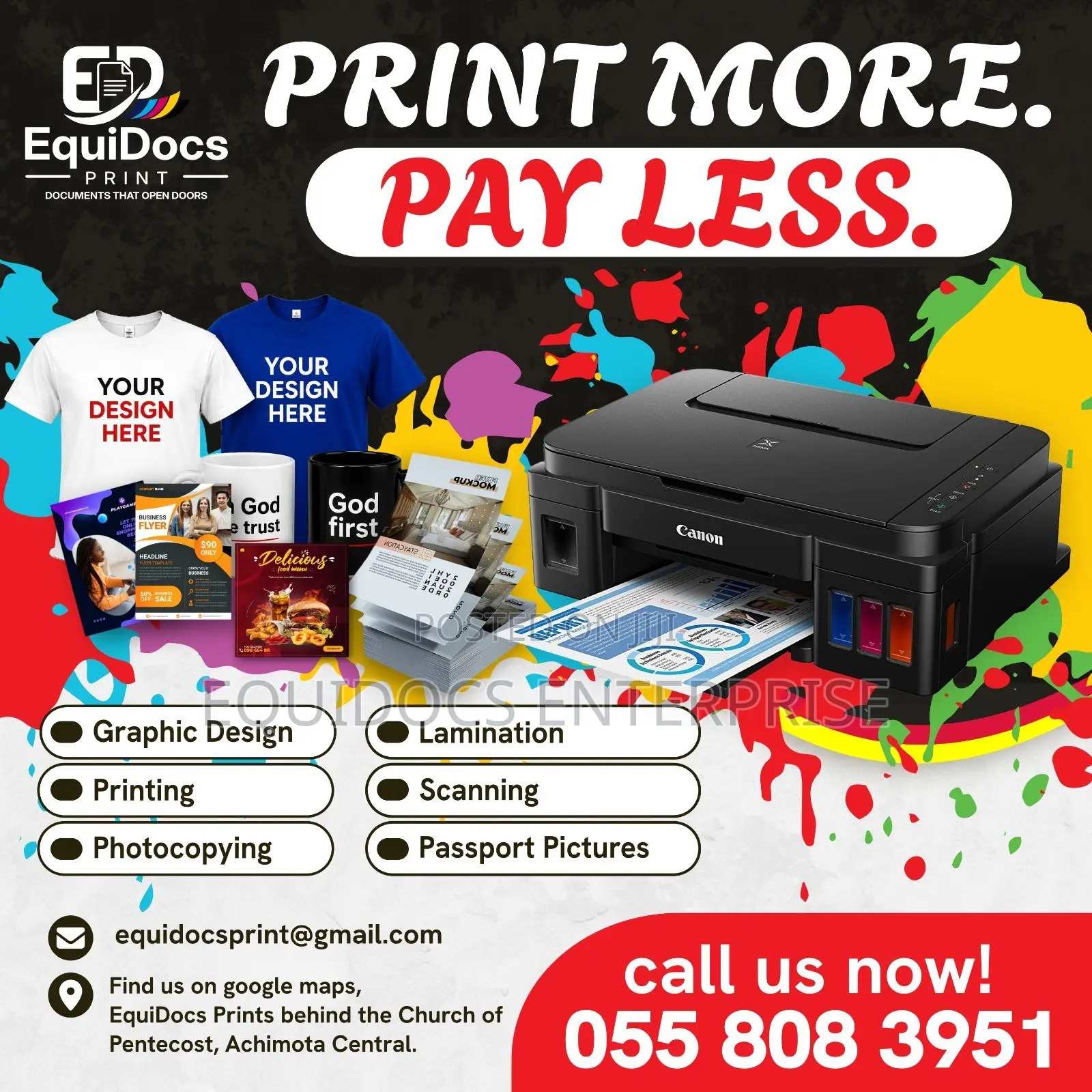 All Your Design and Printing Needs