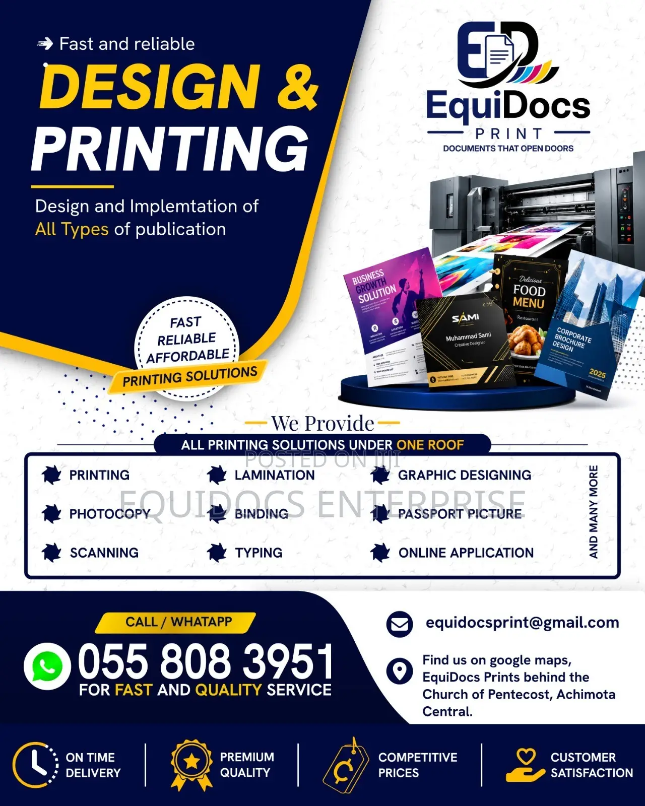 All Your Design and Printing Needs