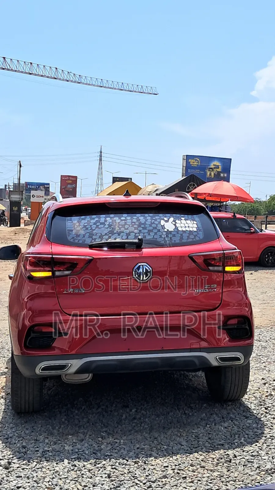 MG ZS 2020 Red