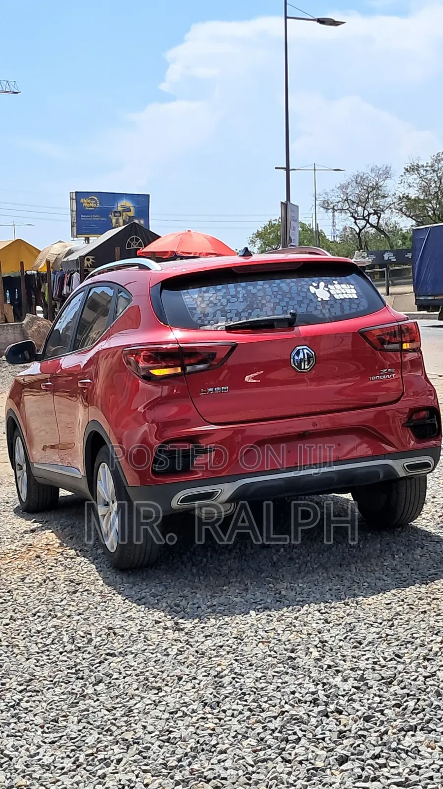 MG ZS 2020 Red
