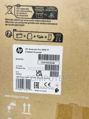 HP ScanJet Pro 3600 F1 Flatbed Scanner