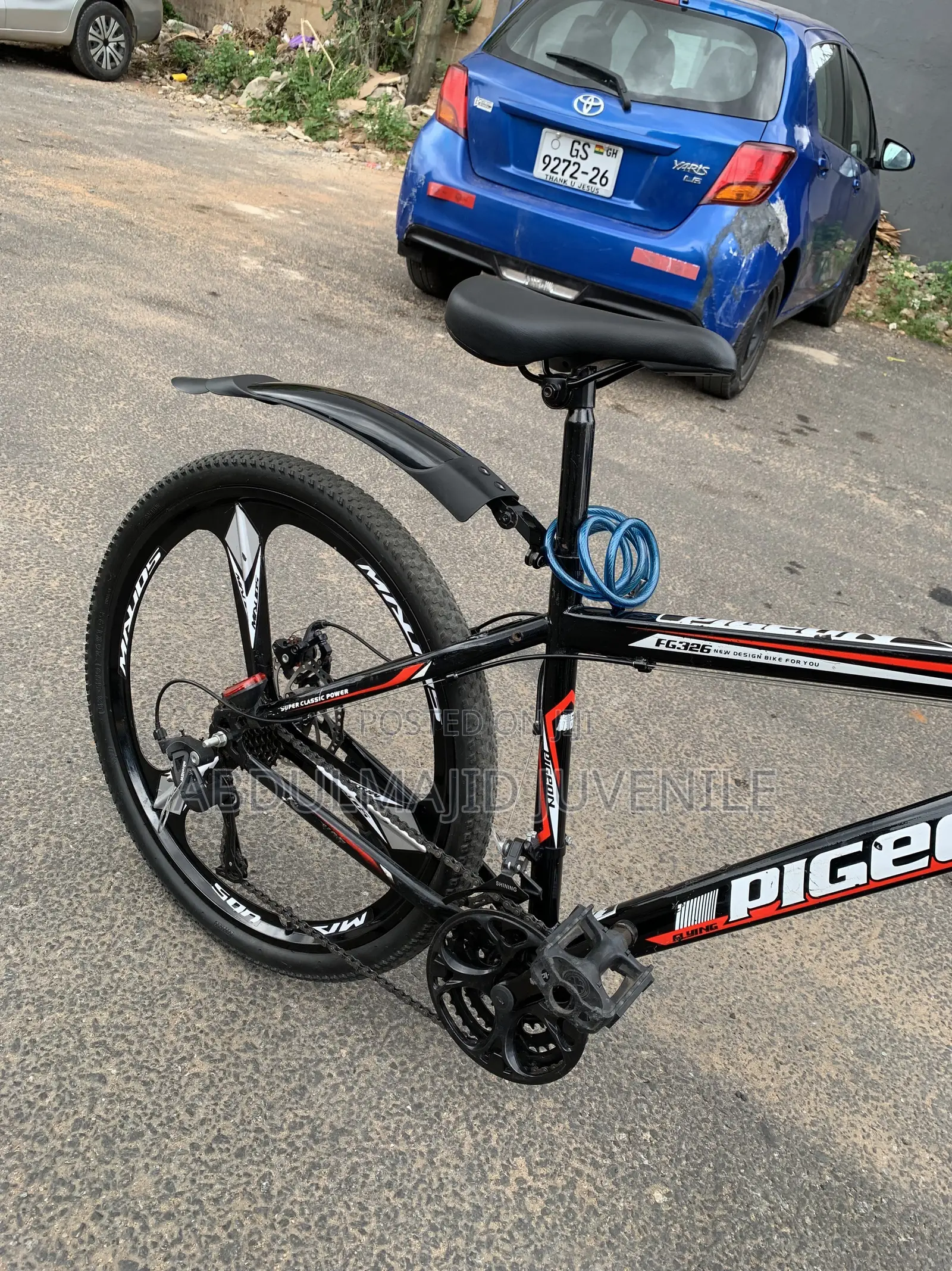 Uk Slightly Use Pigeon Bike for Both Adult and Kids Can Use Very Neat