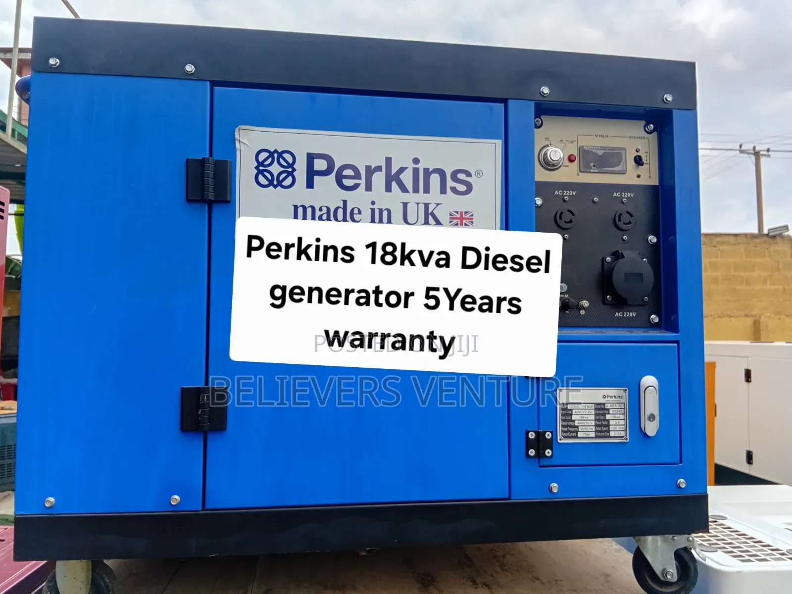 Perkins 18kVA Diesel Power GeneratorPowerful Performance You Can Trust